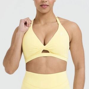 Oner Sherbet Yellow 💛🍦 Unified Twist Sports Bra